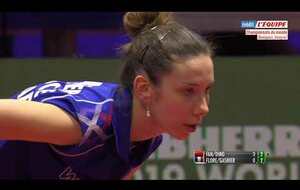 TRISTAN FLORE-LAURA GASNIER vs FAN ZHENDONG-DING NING (DOUBLE MIXTE AUX CHAMPIONNATS DU MONDE 2019)