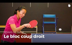 Le bloc coup droit